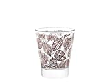 Chio 1300400 Michelle Vasos, Vidrio, 8.5 Cl, 6 Piezas, Vidrio